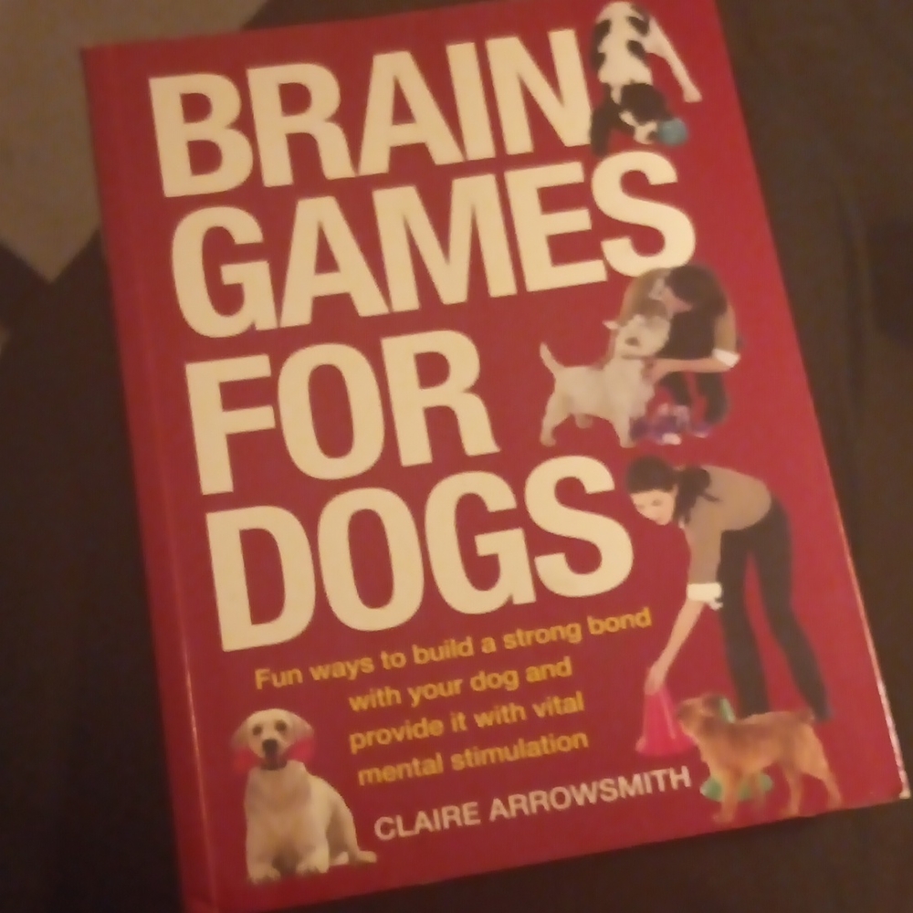 Brain games for dogs book